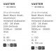 Pendule, Lustre suspendate - Lustra LED suspendata design decorativ VASTER L-120cm