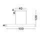 Pendule, Lustre suspendate - Lustra LED suspendata design liniar NOLIA
