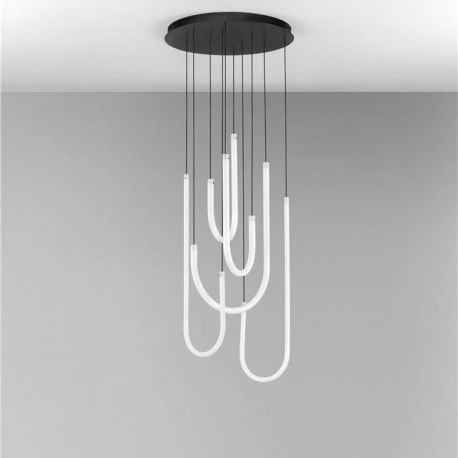 Pendule, Lustre suspendate - Lustra LED suspendata design decorativ TOPAZ