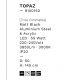 Pendule, Lustre suspendate - Lustra LED suspendata design decorativ TOPAZ