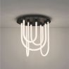 Lustra LED aplicata design decorativ TOPAZ