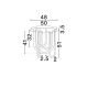 Lustre aplicate - Lustra LED aplicata design decorativ TOPAZ