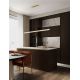 Pendule, Lustre suspendate - Lustra LED 3000K suspendata design liniar PHEME auriu periat