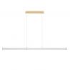 Lustra LED 2700K suspendata design liniar PHEME auriu periat