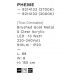 Pendule, Lustre suspendate - Lustra LED 2700K suspendata design liniar PHEME auriu periat