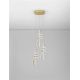 Pendule, Lustre suspendate - Lustra cu 3 pendule LED SOLINE