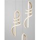 Pendule, Lustre suspendate - Lustra cu 3 pendule LED SOLINE