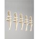 Pendule, Lustre suspendate - Lustra cu 4 pendule LED SOLINE