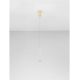 Pendule, Lustre suspendate - Pendul, Lustra suspendata LED 3000K PHEME auriu periat
