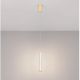 Pendule, Lustre suspendate - Pendul, Lustra suspendata LED 3000K PHEME auriu periat