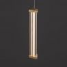 Pendul, Lustra suspendata LED 3000K PHEME auriu periat