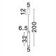 Pendule, Lustre suspendate - Pendul, Lustra suspendata LED 2700K PHEME auriu periat