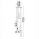 Pendule, Lustre suspendate - Lustra cu 5 pendule LED 2700K PHEME auriu periat