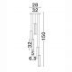 Pendule, Lustre suspendate - Lustra cu 5 pendule LED 2700K PHEME nickel satinat