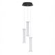 Pendule, Lustre suspendate - Lustra cu 3 pendule LED 3000K PHEME nickel satinat