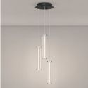Lustra cu 3 pendule LED 3000K PHEME nickel satinat