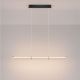 Pendule, Lustre suspendate - Lustra LED 2700K suspendata design liniar PHEME nickel satinat
