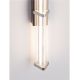 Aplice, corpuri de iluminat pentru pereti - Aplica de perete LED 3000K PHEME nickel satinat