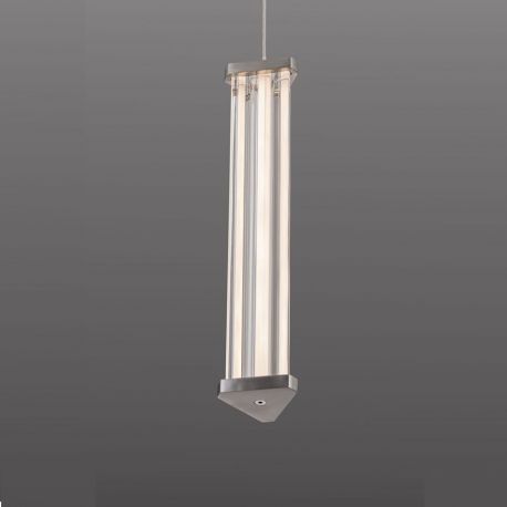 Pendule, Lustre suspendate - Pendul, Lustra suspendata LED 3000K PHEME nickel satinat