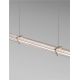Pendule, Lustre suspendate - Lustra suspendata LED 3000K PHEME nickel satinat