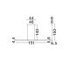 Pendule, Lustre suspendate - Lustra suspendata LED 2700K PHEME nickel satinat