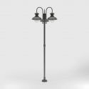 Stalp exterior IP44 realizat manual din alama Amalfi