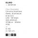 Pendule, Lustre suspendate - Lustra LED suspendata design circular ELMO D-83cm