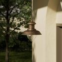 Lustra exterior IP44 realizata manual din alama Amalfi