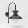 Aplica de perete exterior IP44 realizata manual din alama Amalfi
