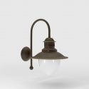Aplica de perete exterior IP44 realizata manual din alama Amalfi
