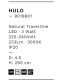Pendule, Lustre suspendate - Pendul design minimalist HULO 60cm