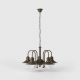 Candelabre, Lustre - Candelabru design italian din alama si sticla Al Mare