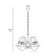 Candelabre, Lustre - Candelabru design italian din alama si sticla Al Mare
