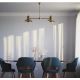 Candelabre, Lustre - Lustra design italian din alama si sticla Al Mare