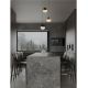 Pendule, Lustre suspendate - Lustra decorativa cu 3 pendule LED 2700K DORIN
