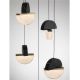 Pendule, Lustre suspendate - Lustra decorativa cu 5 pendule LED 3000K DORIN