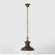 Pendule, Lustre suspendate - Lustra stil nautic din alama si sticla Al Mare