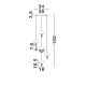 Pendule, Lustre suspendate - Lustra decorativa cu 5 pendule LED 2700K DORIN