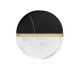 Aplica LED decorativa pentru baie IP44 LED 3000K DORIN negru