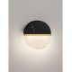 Iluminat pentru baie - Aplica LED decorativa pentru baie IP44 LED 3000K DORIN negru