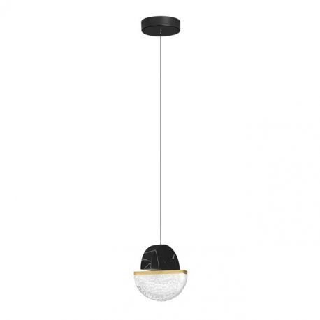 Pendule, Lustre suspendate - Pendul decorativ LED 2700K DORIN negru