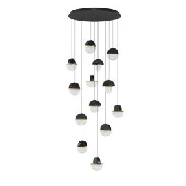 Corpuri de iluminat Lustre pentru casa scarii - Lustra LED decorativa casa scarii 2700K DORIN
