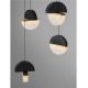 Pendule, Lustre suspendate - Lustra decorativa cu 8 pendule LED 2700K DORIN