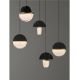 Pendule, Lustre suspendate - Lustra decorativa cu 8 pendule LED 2700K DORIN