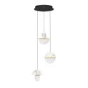 Lustra decorativa cu 3 pendule LED 3000K DORIN 