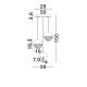 Pendule, Lustre suspendate - Lustra decorativa cu 3 pendule LED 3000K DORIN