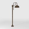 Stalp exterior IP44 realizat manual din alama Lipari