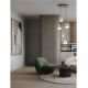 Pendule, Lustre suspendate - Lustra decorativa cu 5 pendule LED 3000K DORIN