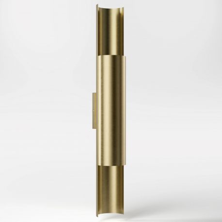 Aplice, corpuri de iluminat pentru pereti - Aplica de perete tubulara din alama personalizabila Venere