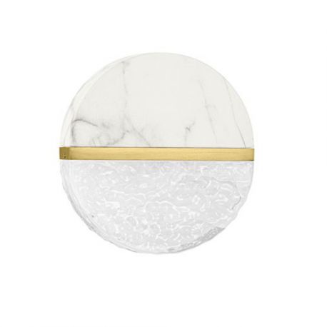 Iluminat pentru baie - Aplica LED decorativa pentru baie IP44 LED 3000K DORIN alba